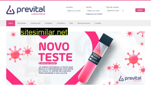prevital.com.br alternative sites