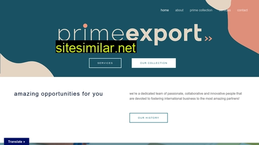 primeexport.com.br alternative sites