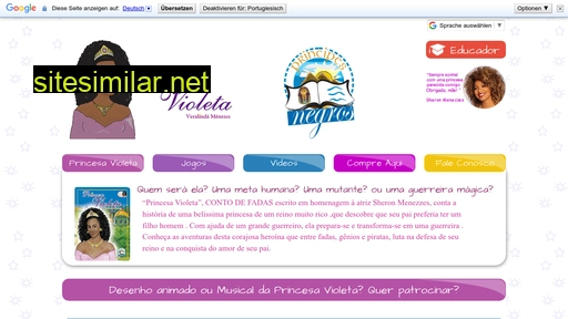 princesavioleta.com.br alternative sites