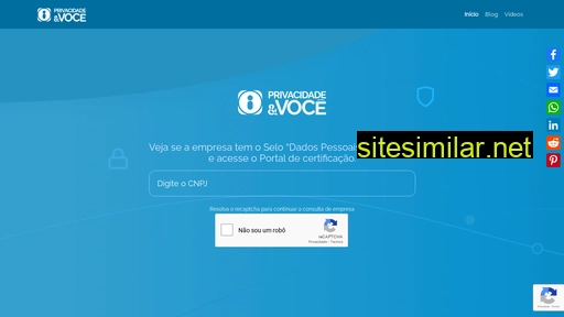 privacidade.com.br alternative sites