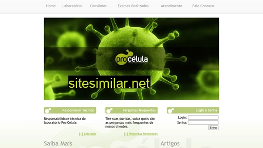 pro-celula.com.br alternative sites
