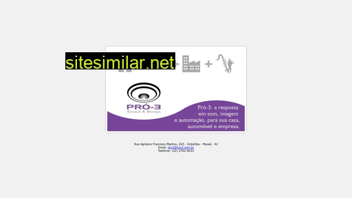 pro3.com.br alternative sites