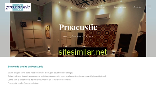proacustic.com.br alternative sites