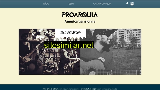 proarquia.mus.br alternative sites