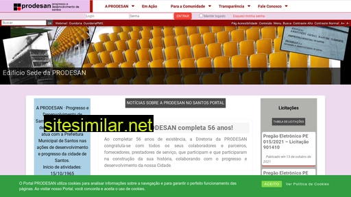 prodesan.com.br alternative sites