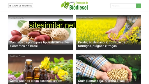 producaodebiodiesel.com.br alternative sites