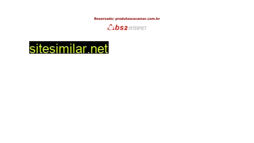 produtoscocamar.com.br alternative sites