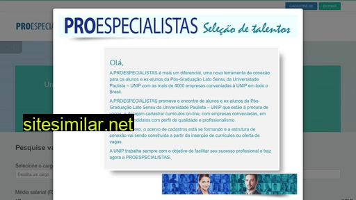proespecialistas.com.br alternative sites