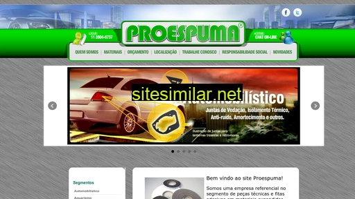 proespuma.com.br alternative sites