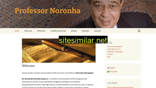 Professor-noronha similar sites