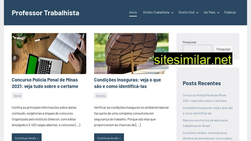 professortrabalhista.adv.br alternative sites
