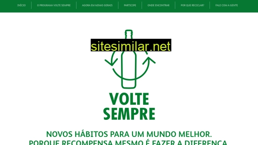 programavoltesempre.com.br alternative sites
