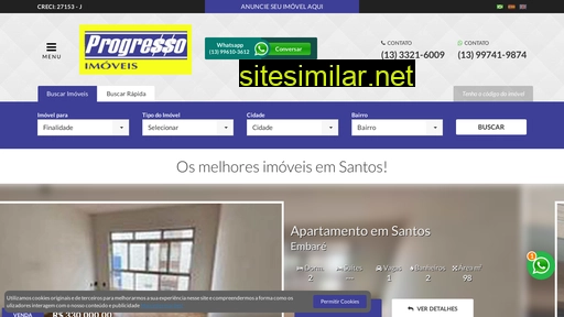 progressosantos.com.br alternative sites