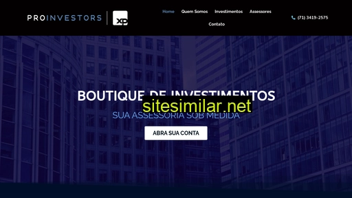 proinvestors.com.br alternative sites
