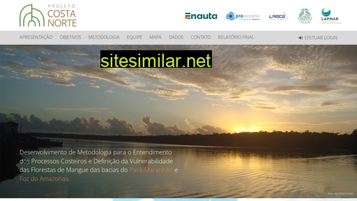 projetocostanorte.eco.br alternative sites