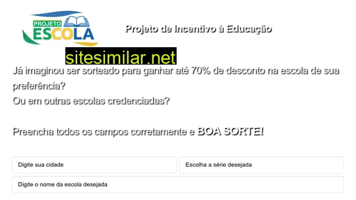 projetoescola.com.br alternative sites