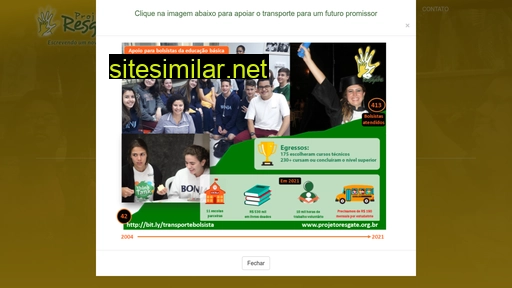 projetoresgate.org.br alternative sites