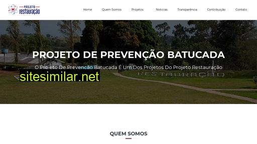 projetorestauracao.org.br alternative sites