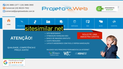 projetowebsite.com.br alternative sites
