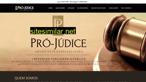 projudice.com.br alternative sites