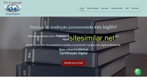 prolanguage.com.br alternative sites