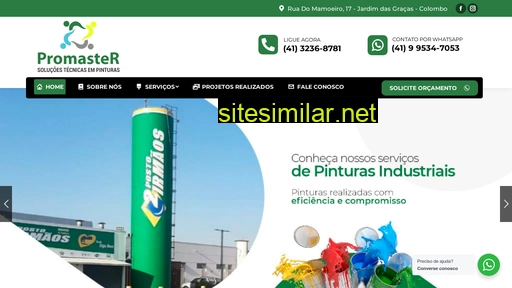 promasterpinturas.com.br alternative sites