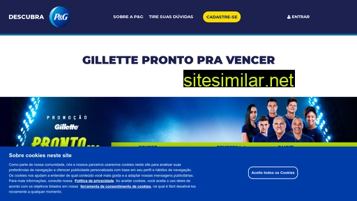promocaogillette.com.br alternative sites