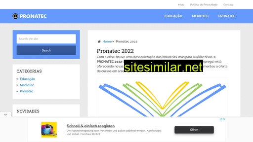 pronatec2022.com.br alternative sites