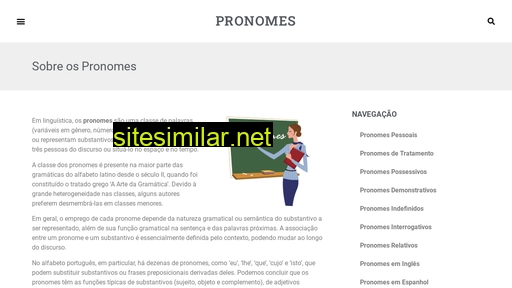 pronomes.com.br alternative sites