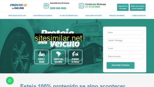 prontocar.org.br alternative sites