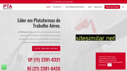 ptarental.com.br alternative sites