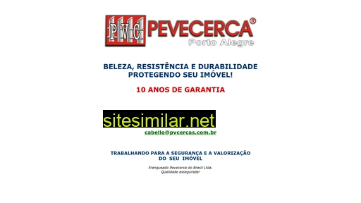 pvcercas.com.br alternative sites