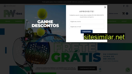 pwtenis.com.br alternative sites