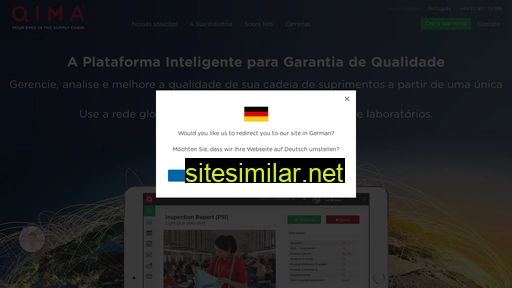 qima.com.br alternative sites