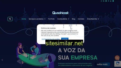 quadricast.com.br alternative sites