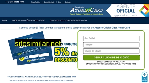 querodescontoatualcard.com.br alternative sites
