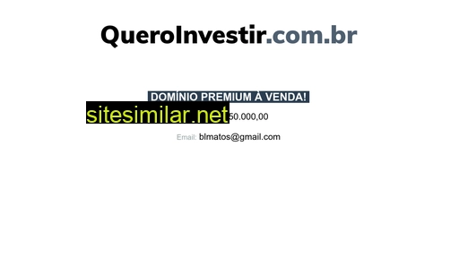 queroinvestir.com.br alternative sites