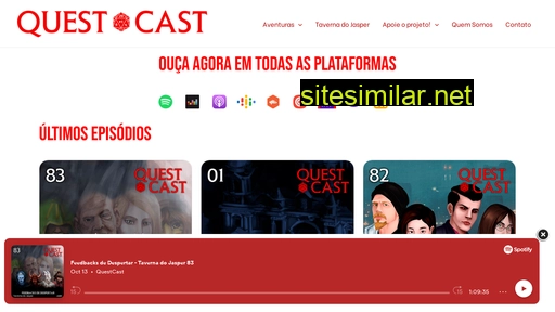 Questcast similar sites
