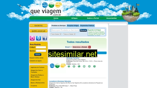 queviagem.com.br alternative sites