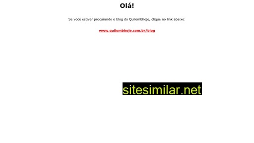 quilombhoje2.com.br alternative sites