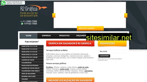 r2grafica.com.br alternative sites