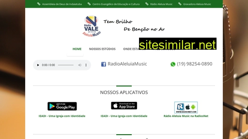 radioaleluiamusic.com.br alternative sites