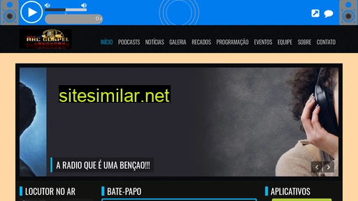 radioarcgospel.com.br alternative sites