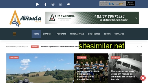radioavenidafm.com.br alternative sites