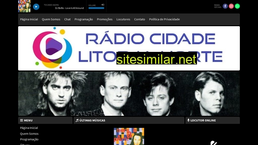 radiocidadelitoralnorte.com.br alternative sites