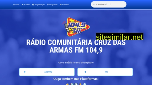 Radiocruzdasarmasfm similar sites