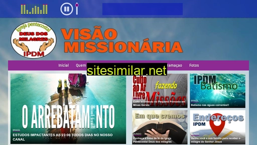 radiodeusdosmilagres.com.br alternative sites