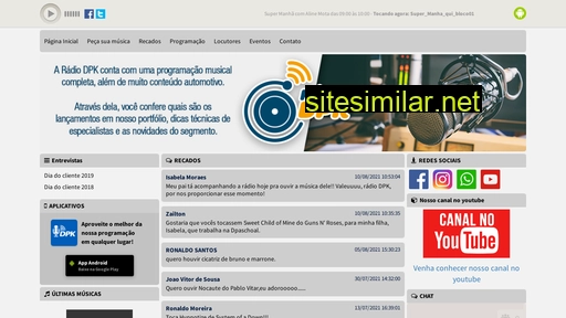 radiodpk.com.br alternative sites