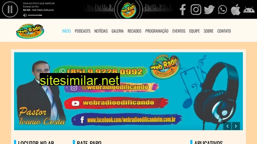 radioedificandofm.com.br alternative sites