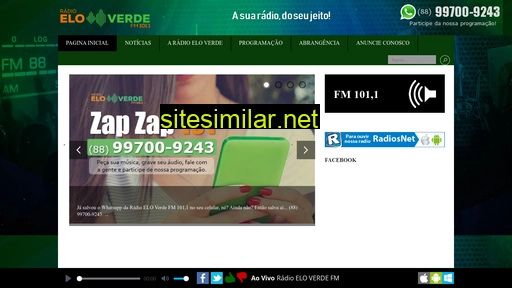 radioeloverdefm.com.br alternative sites